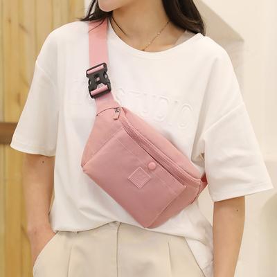 ColorfulFox New Trendy Breast Bag Women's Casual Fashion Simple Fanny Pack Waterproof Cashier Mobile Phone Bag