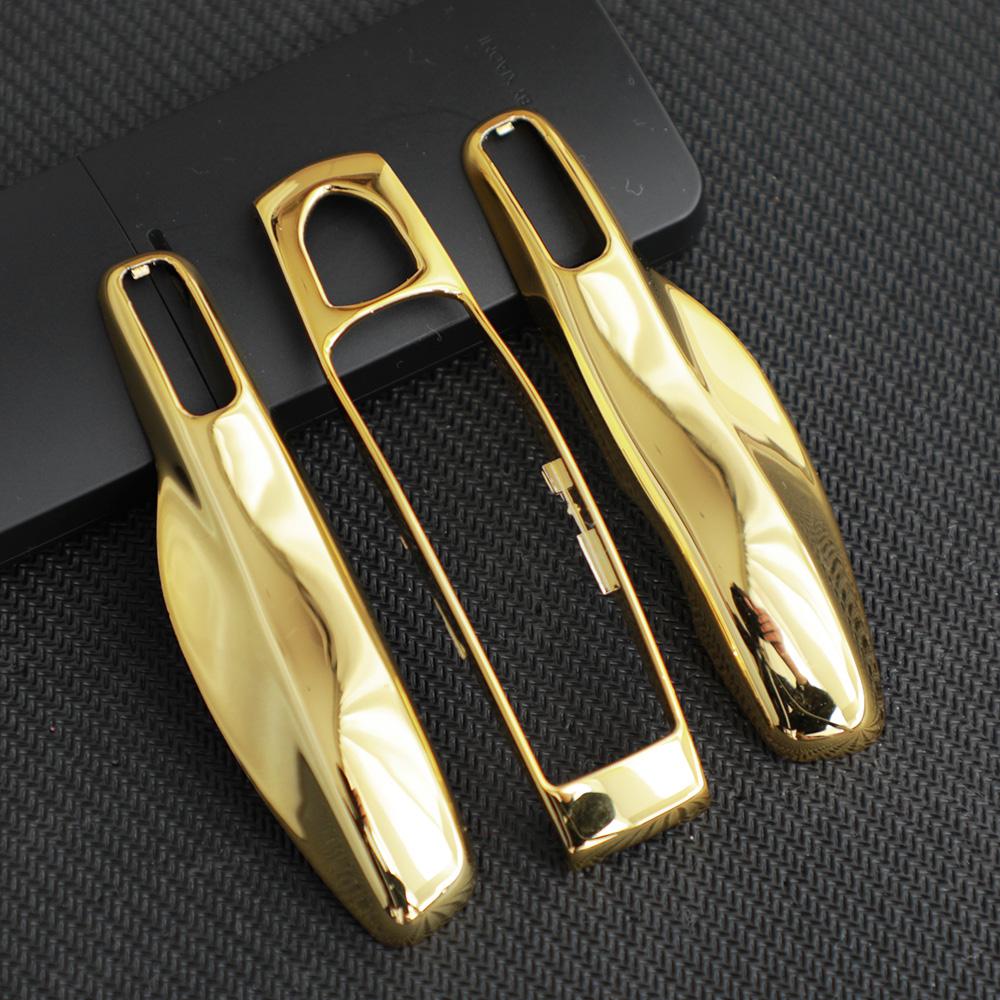 Ensemble de coques de clé télécommande intelligente pour Porsche Panamera Spyder Carrera Macan Boxster Cayman Cayenne 911 970 981 991
