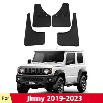 Mud Flaps For Suzuki Jimny Sierra JB74 JB64 -2023 2022 Splash Guards Fender MudFlaps Front Rear Mudguards Car