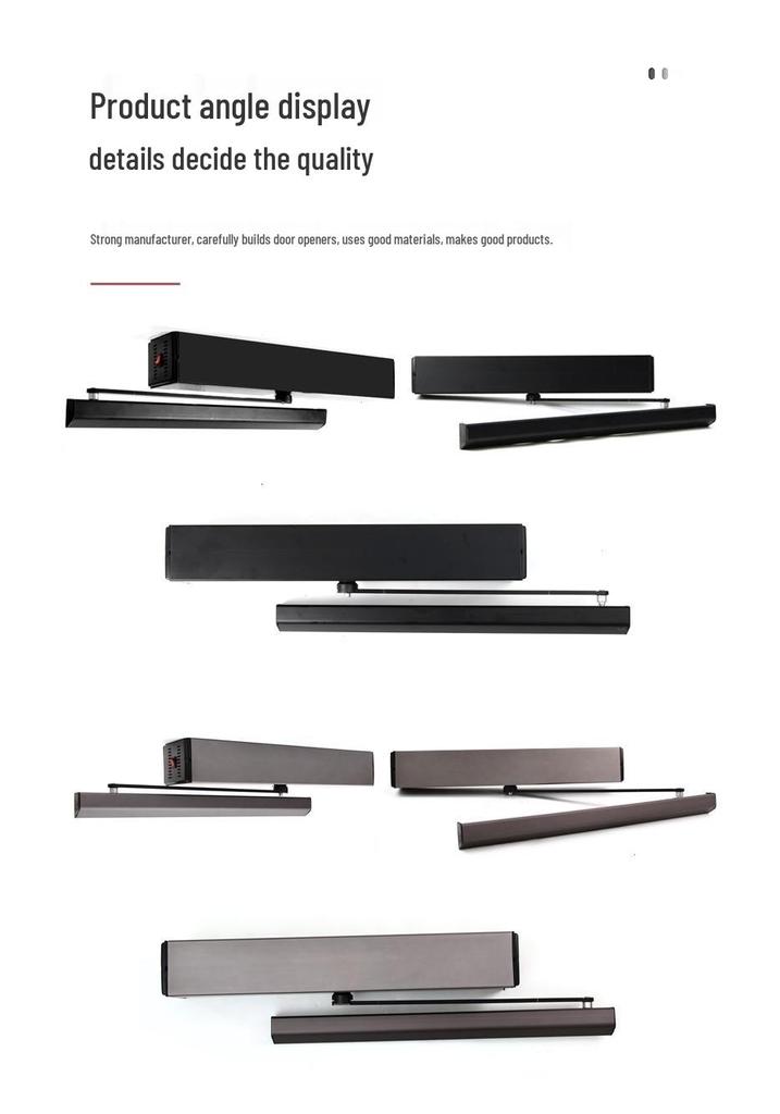 Indoor Automatic Fire Door Closer with Facial Recognition & Mobile Access