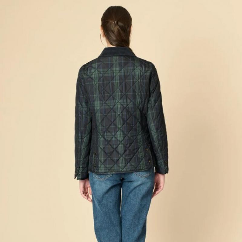 BCBG Corduroy Block Quilting Jumper B4w9r130