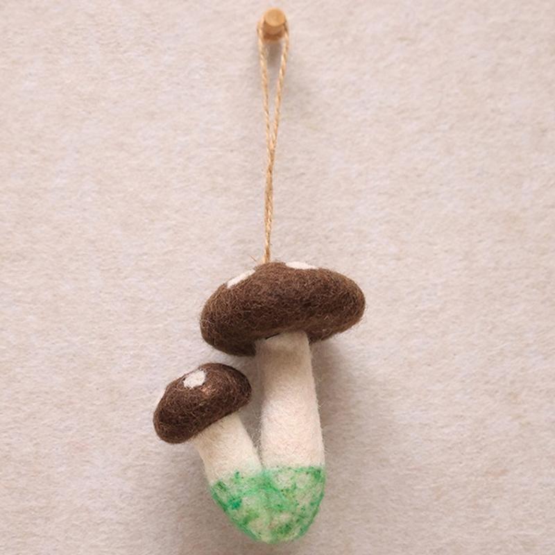 Cute Mushroom Key Lanyard Wrist Strap Phone Lanyard Cartoon Mushroom Shape Phone Charm Perfect for Bags Phones and Key
