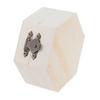 Sechseckige Aufbewahrungsbox aus Holz für Schmuck, Hochzeitsgeschenk-Box, Schmuck-Display