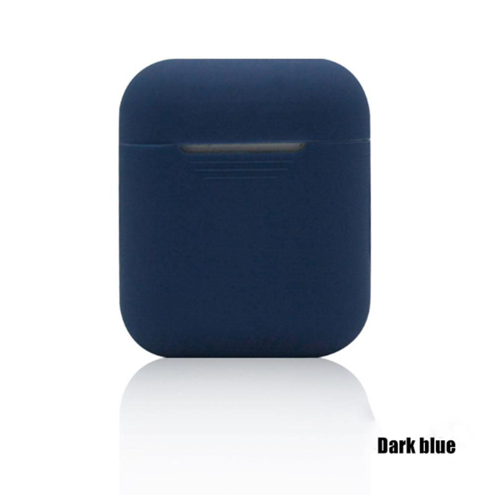 Silicone Earphone Protective Case For Apple Airpods Shockproof Bluetooth-compatible Wireless Earphone Cover Skin