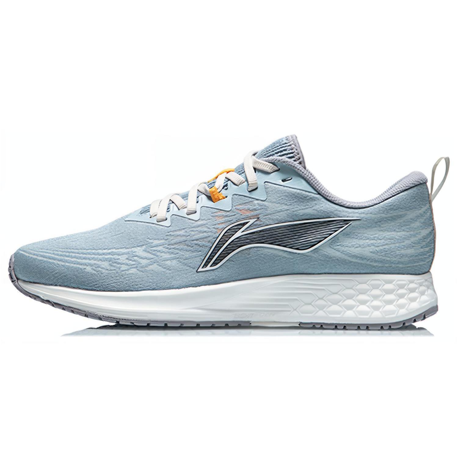 

Li Ning Red Hare 4 Cushioning Slip Resistant Abrasion Resistant Breathable Low top Running Shoes Men s Gray Blue ARMR003-2 42