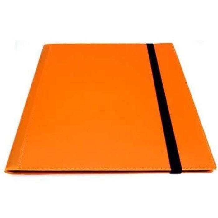 Docsmagic.De Pro-Player 24-Pocket Playset Album Orange - 480 Card Binder - MTG - PKM - YGO - Classeur Pour Jeu De Cartes
