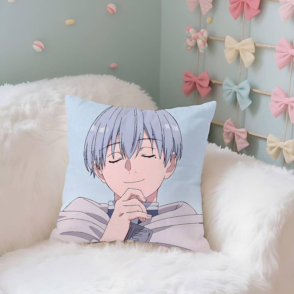 Anime F-Frieren Cute Case Plush Fabric Soft Pillowcase Double Sided Print Cushion Cover Household Gifts