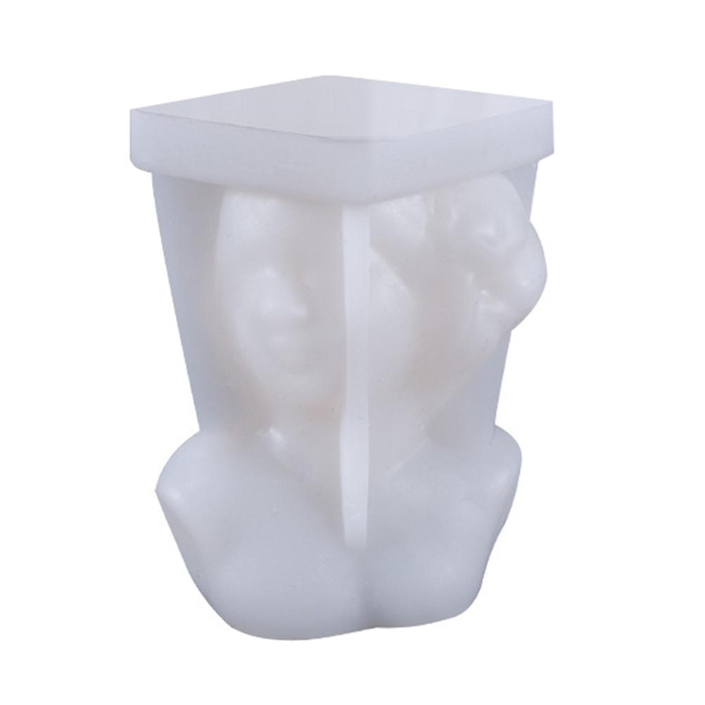 DIY Silicone Candle Mold 3D Silicone Casting Candle Mould Candle Making Mould Lady Body Shape