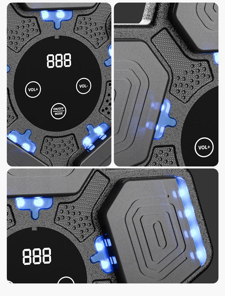 Kid's Smart Music Boxing Trainer: Wall-Mounted Exercise & Training Toy