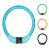 Bicycle Road Bike Cable Dial Blue Lock, Lock, Lock, 4-Digit Lock, Portable, Anti-Theft,