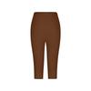 Women's High Waist Summer -Color Cuff With Hot Diamond Slim Casual Base Pants