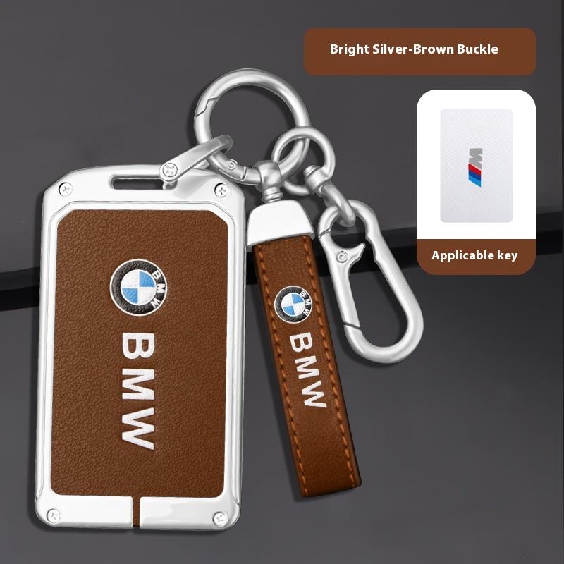 MLKQ6 Car Zinc Alloy Key Case Cover Car Key Shell For BMW X1 X3 X5 X4 1 3 5 7 Series E39 E46 E60 E70 E90 F15 F10 F20 F30 G20 G30 M3 M2