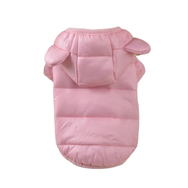 Puppy Coat for Small Medium Dogs Cats Clothes French Bulldog Hoodies Winter Chihuahua Pug Padded Clothing Shih Tzu Outfits