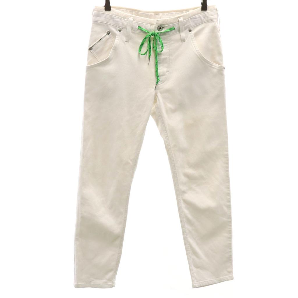 EDWIN Jerseys Cropped Pants M White Men's Used