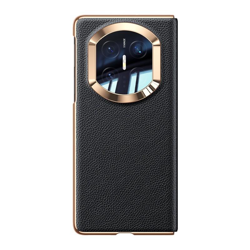 Premium Genuine Leather Flip Case With Magnetic Mate X7 X6 X5 Texture Heat Dissipation Fingerprint Resistant