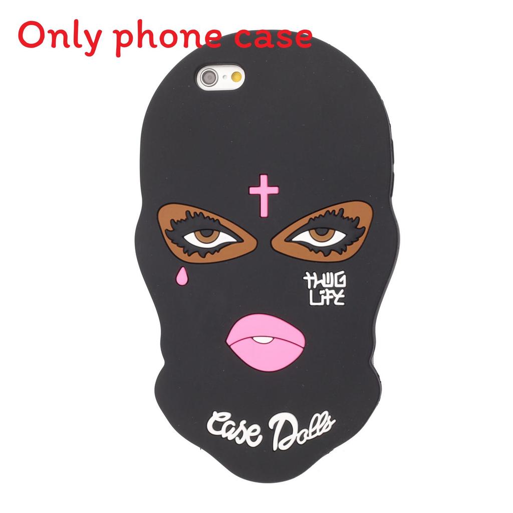 Cartoon 3d Silicone Phone Case For Iphone 5 To 7 Plus With Soft Protective Cover For Kids