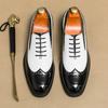 Italy Wedding Men's Shoes Casual Men's Brown /black Fashion Moccasins Business Pointed Toe Luxury Leather Shoes New Oxford Shoes