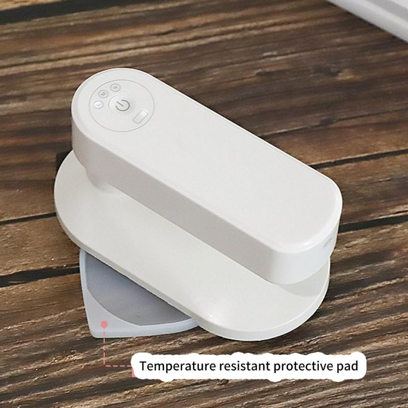 Cordless Ironing Machine with Foldable Handle Portable Rechargeable Travel Steamer Iron for Garments Handheld Iron