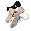 Spring Cartoon Children's Breathable One-piece Leggings Double-needle Tights Infant Plush Doll Cute Baby Tights