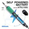 Adjustable USB Rechargeable Soldering Iron Kit with Three Tips for Home Appliance Repair Jewelry Making and DIY Projects