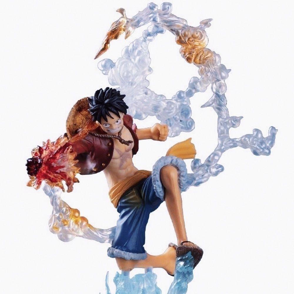 One Piece Full Set Figure Intense Battle Anime Fire Fist Model Flying Hand Ornament Peripheral Birthday Gift Battle Toy