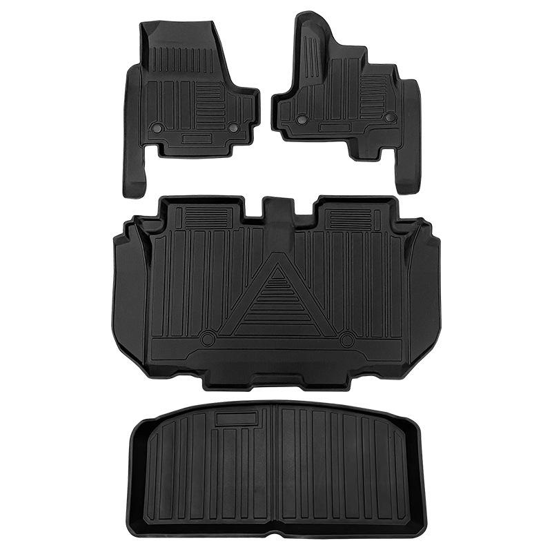 Odorless Anti-Slip TPE Floor Mats for Honda N-BOX JF3/JF4 RHD (Hong Kong Version)