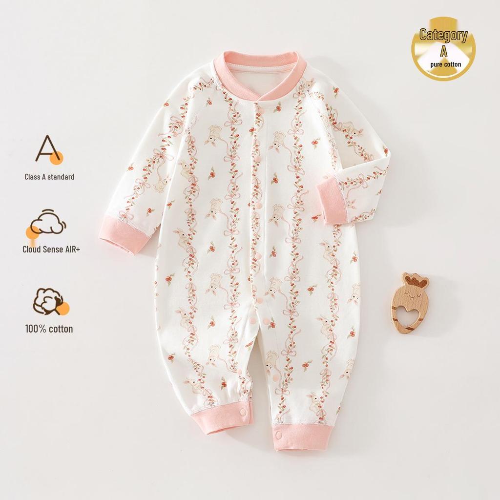 Unisex Baby Bodysuit: A-Class Pure Cotton for All Seasons
