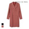 ECOLEDEPARIS Double-Button Collar Dress_Cb2Ywoa006Z