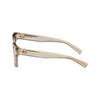 Saint Laurent Occhiali da Sole Quadrati in Acetato con Stampa Logo Uomo Occhiali da Sole Beige SL641