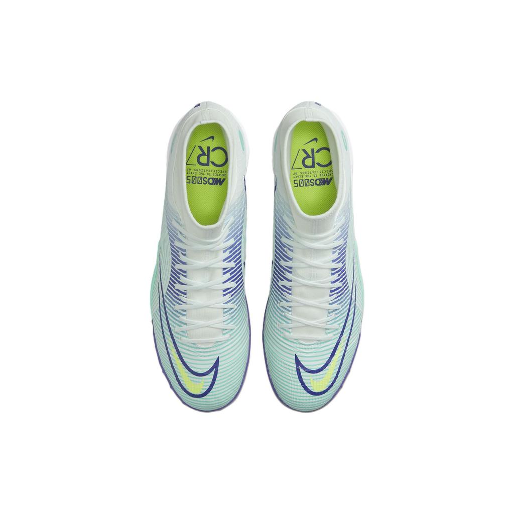 Nike Mercurial Superfly 8 Academy TF Soccer Shoes Unisex Soccer Shoes White Green Purple DN3789-375