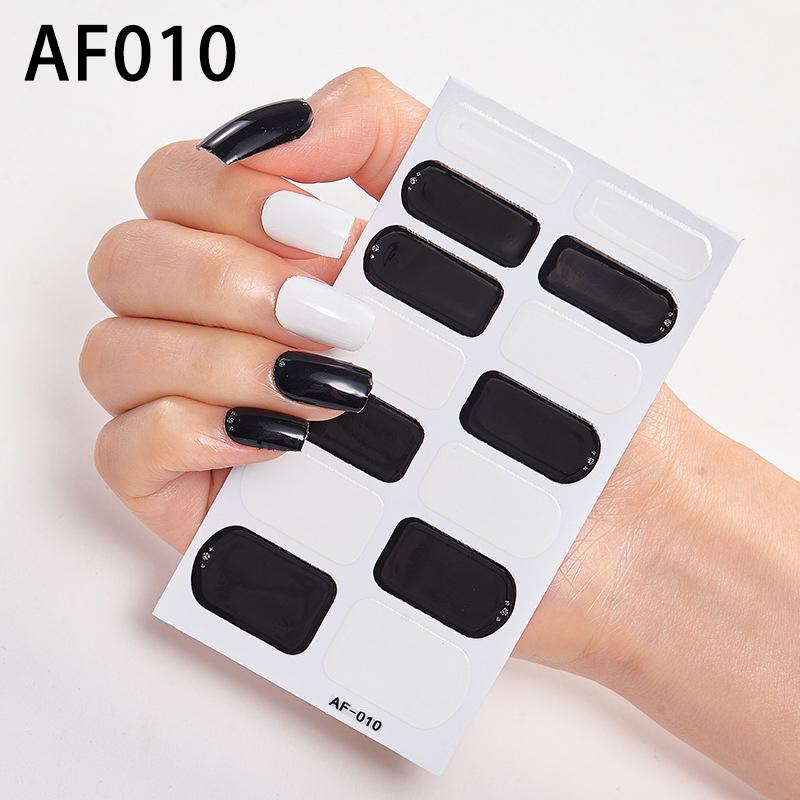 Naklejki na paznokcie na całą okładkę lakier do paznokci ozdoba do paznokci naklejka na paznokcie projektant samoprzylepna naklejka do paznokci kreatywna naklejka do paznokci