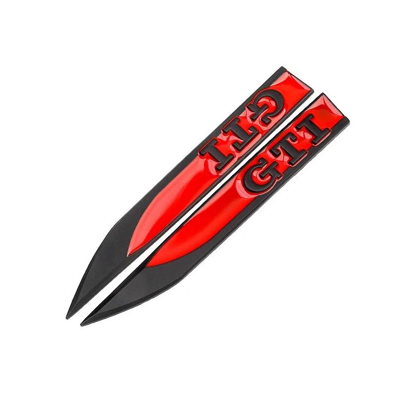 For Volkswagen Golf 8 2019 2020 2021 2022 2023 MK7 MK8 VW Car Accessories Trim Side Fender Front Metal Emblem Cover FD32F