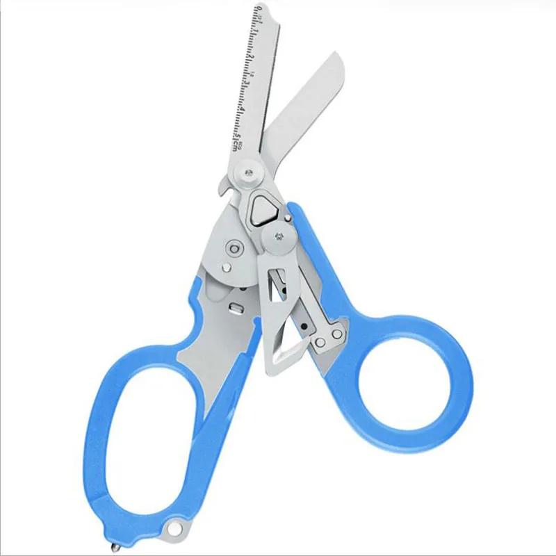 Raptor Emergency Response Shears Multifunctional Scissors with Strap Cutter and Glass Breaker with Compatible Holster