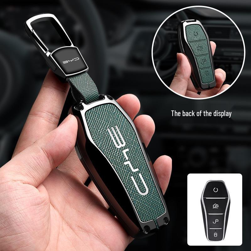 BYD Key Case for Dolphin Song, Qin DMi, Han EV, Yuan Pro, Tang, Seal, Guardian 07 – Men's Shell Bag