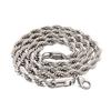 Stainless Steel Twist Chain Necklace - Light Luxury Titanium Steel Jewelry Accessory