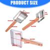 Adjustment Beekeeping Tool Stainless Steel Uncapping Scraper For Smooth J0MC