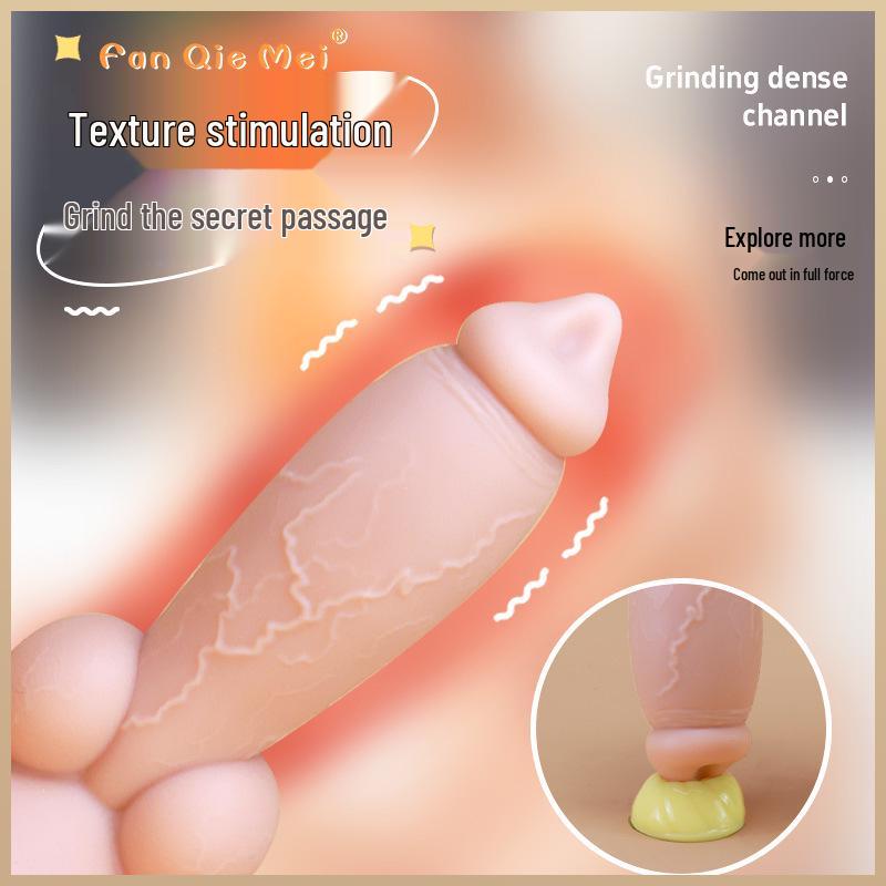 Realistic Female Puppy Penis Masturbator - Soft Anal Plug Alternative for Adults