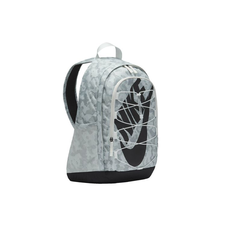 Nike Hayward 2.0 Large Logo Drawstring Camouflage Backpack Unisex Backpack Gray CV1081-121