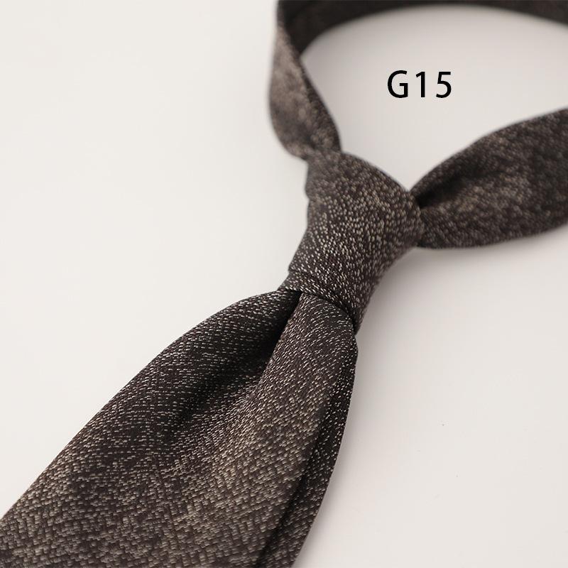 Gentleman British Style 8CM Mens Polka Dot Neck Tie Dark Green Brown Striped Silk Ties Luxury Soft Necktie Wedding Tuxedo Cravat