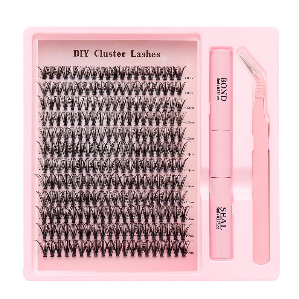 Diy Natural Curl Grafting Thick False Eyelashes Extension