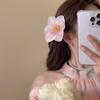 Cloth Flower Hair Clip Korean Style Bohemian Style Hair Clip Simple Flower Hairpin  Women