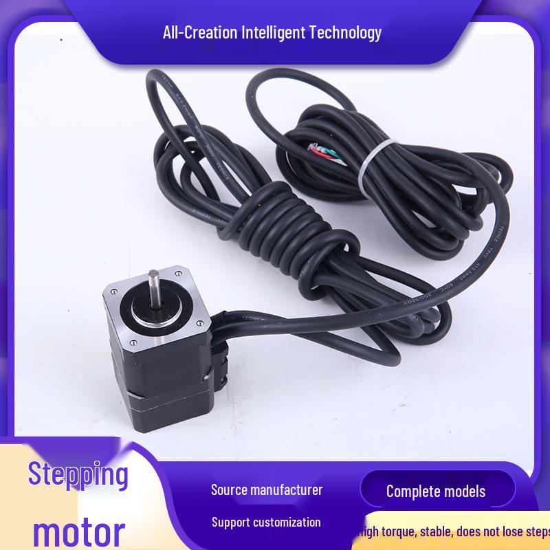 42 Stepper Motor with High Precision, Adjustable Open Loop, N20 Miniature, and 1-Year Warranty