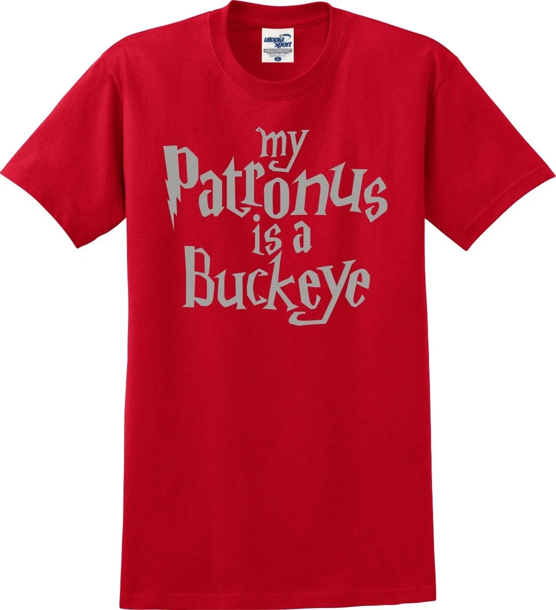 

A Buckeye Is My Patronus Funny Unisex T shirt (S-5X) 2XL