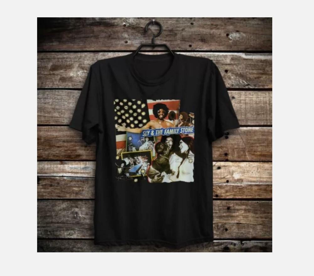 Sly and the Family Stone discography T shirt there_s a riot goin_ on Small Talk