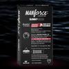 Manforce Sunny Edition Condoms | 10 Pcs | Ribbed, Dotted & Anatomically Shaped Condoms | For Enhanced Pleasure of Both