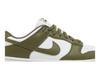 Women's Sneakers Nike Dunk Low Medium Olive (Women's) White/Medium Olive-White