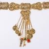 Bohemian Personality Retro Trend Alloy Antique Silver Old Lanyard Geometric Fringe Women's Necklace
