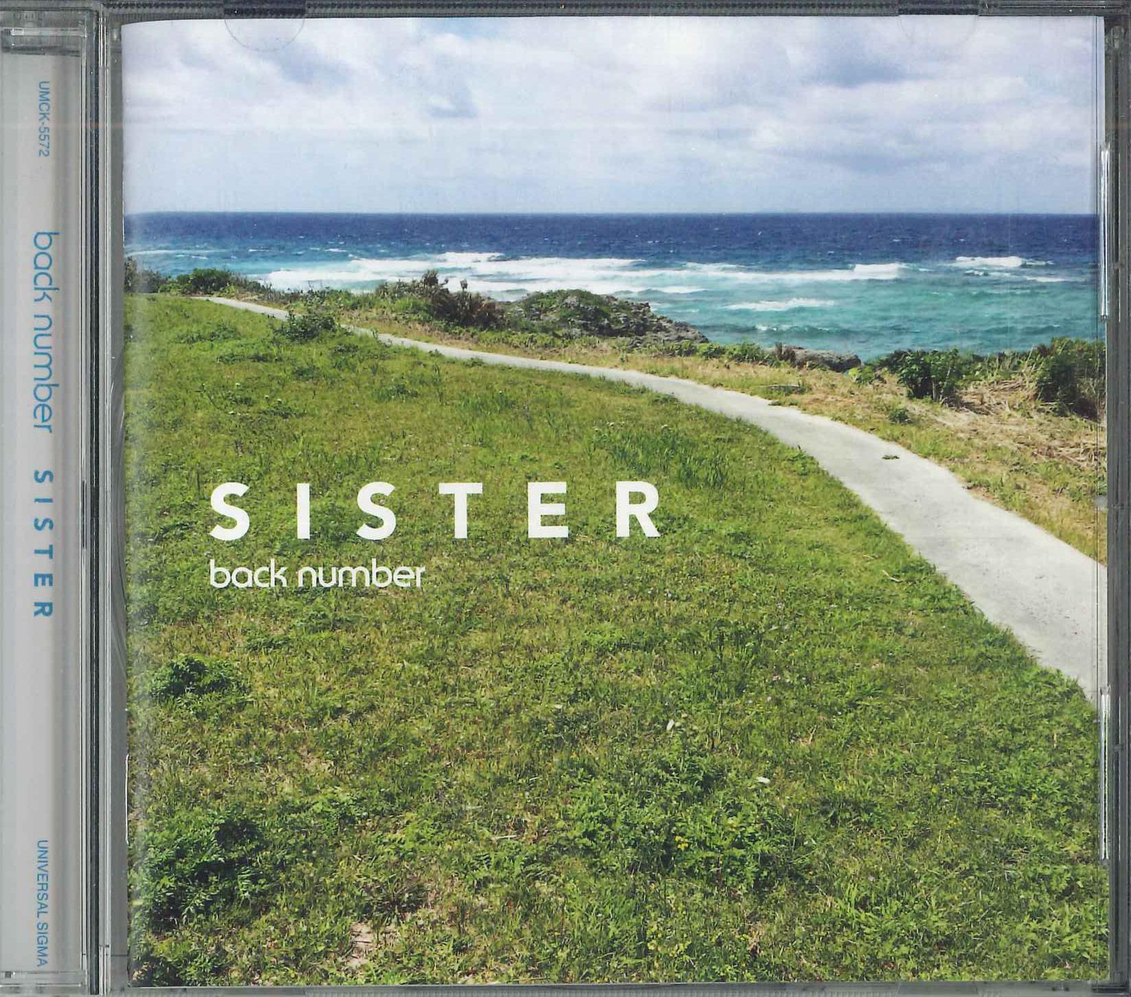

CD BACK NUMBER - Sister UMCK5572 UNIVERSAL 2015 Japan Japanese Pop/Rock Used