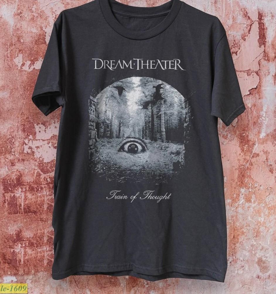 Dream Theater  Train Of Thought Heavy Cotton Black Unisex Tshirt Size S5XL Unisex T-Shirt XXXXL
