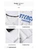 Men's Plus Size Gradient Ice Silk Short Sleeve T-shirt - Summer Round Neck Trendy Style